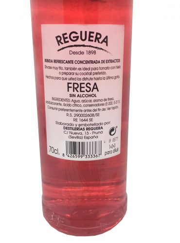 Licor Fresa Sin Licor Fresa Sin